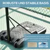 HOMCOM Basketballkorb Outdoor 175-215 cm 5 Stufige Produktbild-Vorschau 6