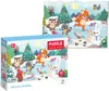 DODO Puzzle Jahreszeiten: die Magie des Winters Eislaufen Produktbild-Vorschau 7