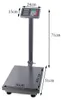 Verk 17104 Bilancia digitale pieghevole a ponte 100kg/20g Anteprima dell’immagine prodotto 7