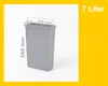 Hailo Seau intérieur 1082479 gris foncé 7 L 226 x 115 x 340 Voir les images du produit 9