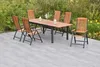 Merxx Gartenmöbel Set Athos 7tlg., 6 Klappsessel, Produktbild-Vorschau 2