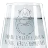 Mr. & Mrs. Panda Glas Chinchilla Blume - Transparent - Produktbild-Vorschau 5