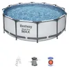 Steel Pro Max™ Frame Pool Komplett-Set, rund, mit Produktbild-Vorschau 1