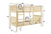 Interbeds Etagenbett Hohbett 200x90cm Stockbett aus Produktbild-Vorschau 3