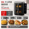 Frytkownica na gorące powietrze Alpina z 2 komorami – Podgląd zdjęcia produktu 8