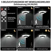 Solar LED Lampe mit Bewegungsmelder 4000LM, 228 LEDs, 3 Produktbild-Vorschau 5