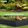 be4nature ZÁHRADNÝ PLOT drevený, 200 x 30 cm Antracitový, Náhľad obrázku produktu 2