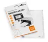 DURABLE Einsteckschilder Badgemaker 54x90mm 200 Stck weiß Voir les images du produit 6