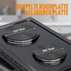 HOMELUX Minibackofen mit Kochplatten und HäHnchengrill, 48L Produktbild-Vorschau 3