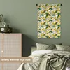 MuchoWow® Wandteppich Wandbehang Pfingstrose - Gelb - Produktbild-Vorschau 4