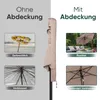 Sekey Sonnenschirm Schutzhülle Wasserdicht Abdeckung Produktbild-Vorschau 4