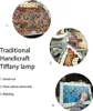 Clayre & Eef Lampa stołowa Tiffany Angel 16x10x18 cm Beżowe Podgląd zdjęcia produktu 4