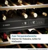 Bosch Serie 6 KUW21AHG0, Vestavěné, 44 lahev/lahve, 60 W, Náhled obrázku produktu 8