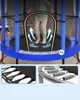 SONGMICS Trampolin Kinder, 174 cm Gartentrampolin mit Produktbild-Vorschau 5