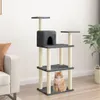 vidaXL Graffiatoio in sisal crema 118,5 cm Anteprima dell’immagine prodotto 20