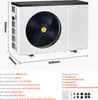 SucceBuy Elektrische Wärmepumpe für Pools, AC 220 – 240 V, Produktbild-Vorschau 7