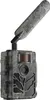 A camouflage-patterned trail camera with an antenna, shown against a white background. Voir les images du produit