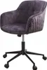 Bürostuhl EUPHORIA 47-56cm Samt dunkelgrau Produktbild-Vorschau 19
