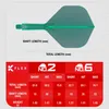 Target Darts K Flex Integrierte Dartflights No.2 - Medium Produktbild-Vorschau 4