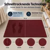 Komfortec Badematte 2er Set 50x70 cm, 100% Baumwolle, 600 Produktbild-Vorschau 2