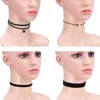 Lot de 12 colliers ras du cou en dentelle noire avec Voir les images du produit 18