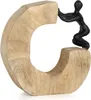 Scultura Moritz I Spianiamo la strada I 18,5 x 6 x 19 cm I Anteprima dell’immagine prodotto 1