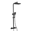 60179 GRAN CANARIA Überkopfbrause-Set, Schwarz matt, mit Produktbild-Vorschau 2
