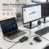 Rapoo USB-C Multiport Adapter 12-in-1, grau Produktbild-Vorschau 13