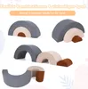 COSTWAY 3-teiliges Kletterspielzeug für Kleinkinder, weiche Produktbild-Vorschau 3