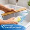 Pizzaschneider 32 cm aus Edelstahl mit Holzgriff – Profi Produktbild-Vorschau 4