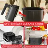 Tefal Easy Fry Silence EY5528E0, Friggitrice ad aria calda, Anteprima dell’immagine prodotto 7