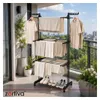 Asciugatrice pieghevole verticale con ruote, altezza 178 cm Anteprima dell’immagine prodotto 23