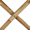 vidaXL Chaises de régie pliantes 2 pcs. Bleu Bambou et Voir les images du produit 12