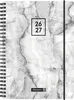 Schülerkalender 2026/2027 "Grey Marble" | A5, Kunststoff Produktbild-Vorschau 1