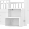 Flieks Kinderbett Hausbett 90x200cm, Etagenbett mit Led und Produktbild-Vorschau 8