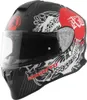 Bogotto H151 Shinee Helm, weiß/rot, L Produktbild-Vorschau 5