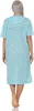 Damen Nachthemd Sleepshirt Nachtwäsche mit Muster, Produktbild-Vorschau 4