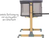 Fillikid Beistellbett Air grau inkl. Rollen Produktbild-Vorschau 8
