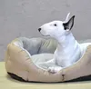 Pelíšek pro psy BEN 65 cm hnědo-béžový Náhled obrázku produktu 8