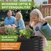 TTL GARDEN Hochbeet ELEGANCE L 240x80x45cm Anthrazit – Produktbild-Vorschau 6