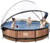 Piscina fuori terra EXIT Wood con struttura in legno, ø360, Anteprima dell’immagine prodotto 11