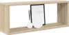 vidaXL Cube Shelves 4 ks Sonoma Oak 60x15x23 cm výrobek ze Náhled obrázku produktu 3