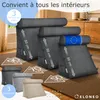 ELONEO Coussin dorsal avec traversin amovible et poche Voir les images du produit 8