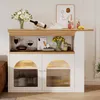 okwish Bartisch 138-193 x 39 x 105cm Moderner ausziehbarer Produktbild-Vorschau 1
