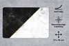 MuchoWow® Mauspad Mousepad Marmor - Weiß - Schwarz - Gold Produktbild-Vorschau 2