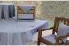 Outdoor Garten-Tischdecke türkis rund 145 cm abwaschbar Produktbild-Vorschau 7