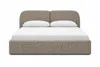 Sofello Polsterbett Sogno 200x200 mit Bettkasten | Modernes Produktbild-Vorschau 1