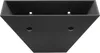 A black, conical wall-mounted coffee filter holder. Produktbild-Vorschau