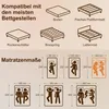 HOMCOM Matratze 140x200cm H3 Mittelfest 20 cm Höhe Produktbild-Vorschau 3