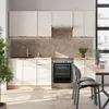 Küchenzeile Vicco Fame-Line GrauBeige/Goldkraft Eiche 240 Produktbild-Vorschau 5